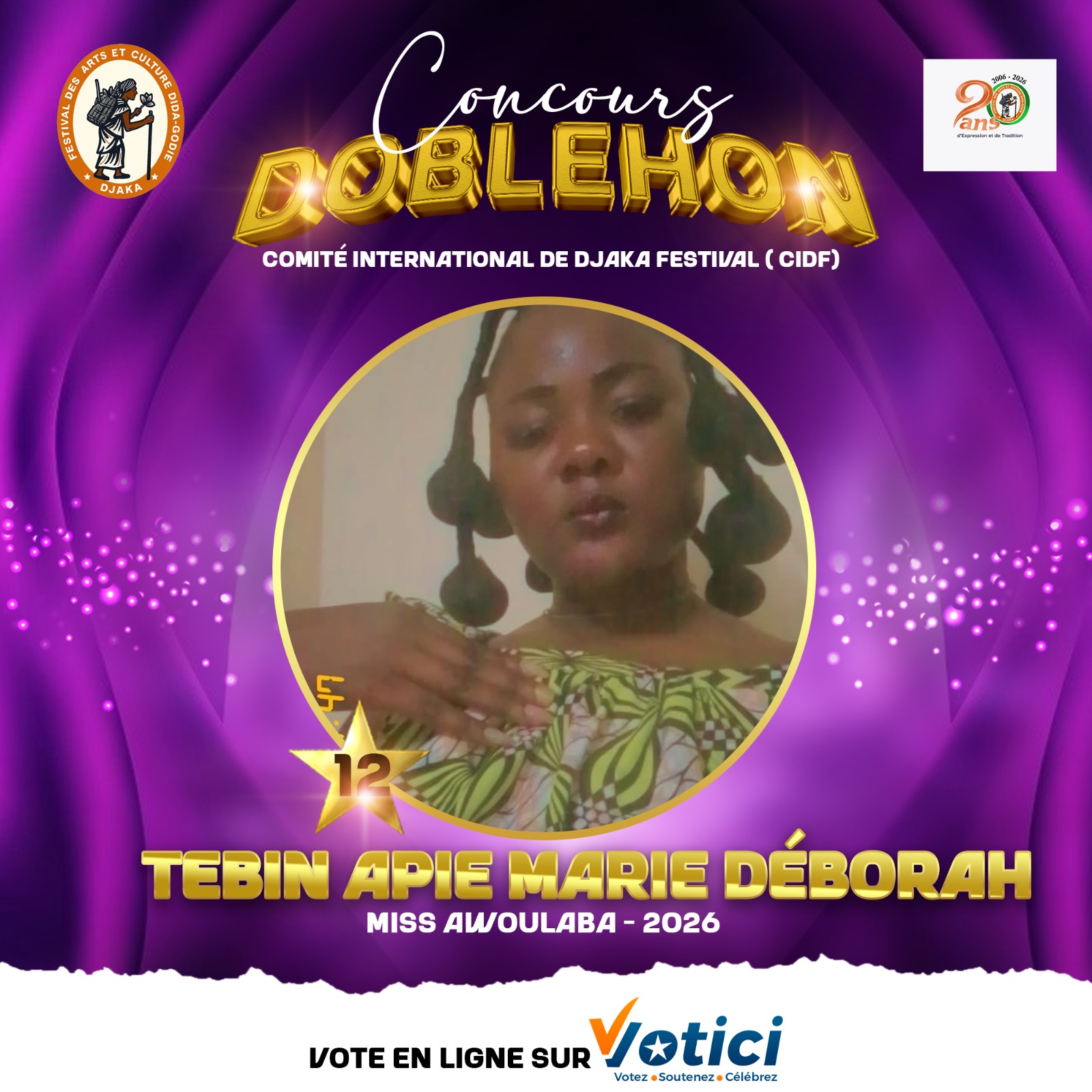 TEBIN APIE MARIE DEBORAH
