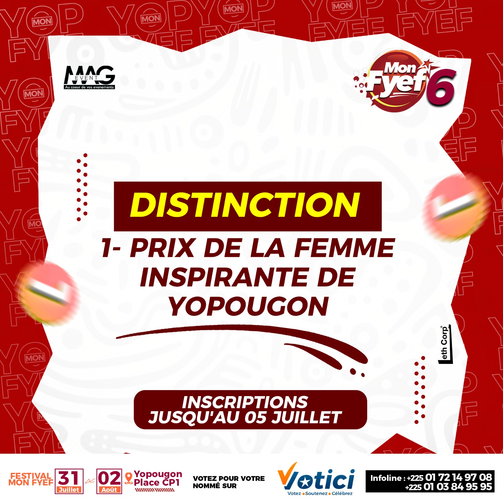 Prix de la femme inspirante de yop